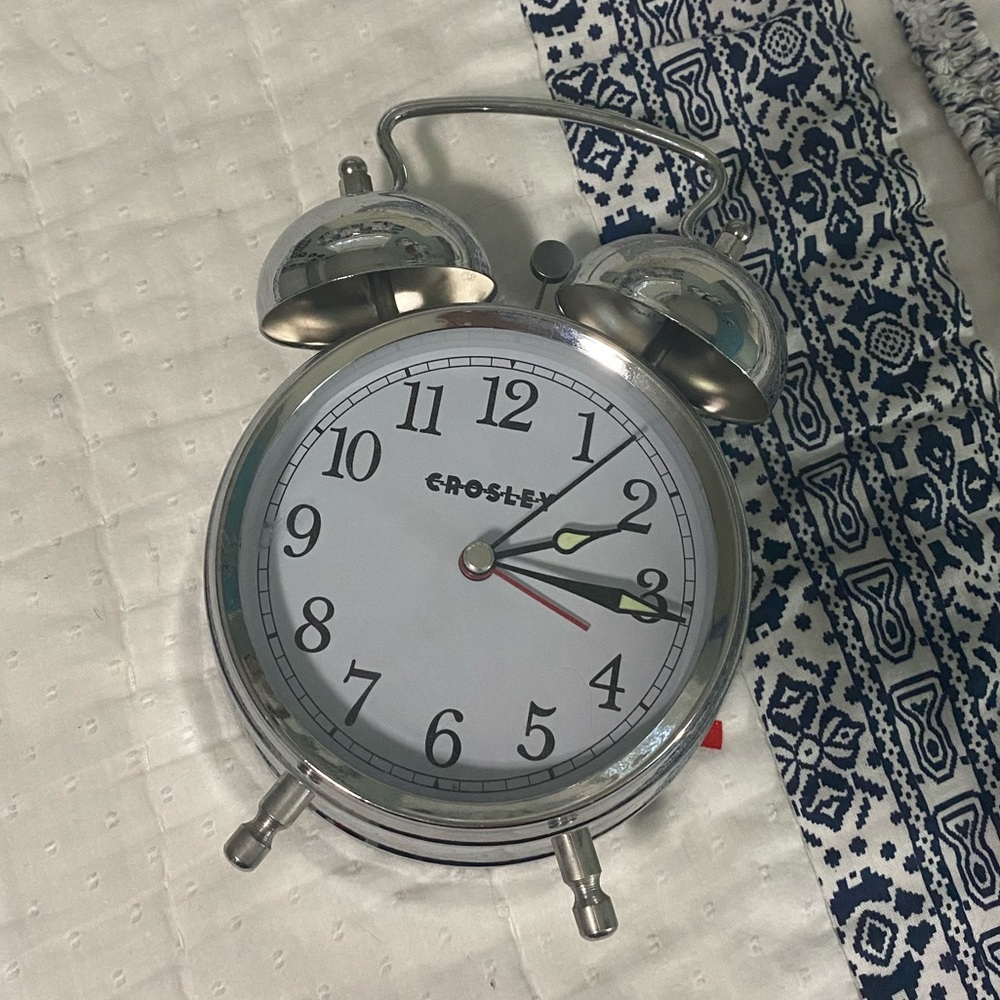 ADORABLE Crosley Alarm Clock!